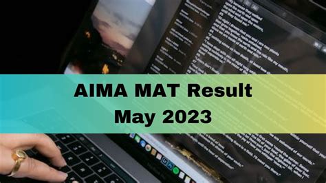 mat may 2023 result